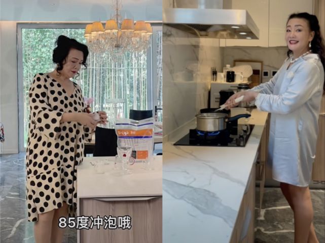 张兰|接地气！张兰直言穿5块钱袜子，裙子短造型太嫩被吐槽后大气点赞