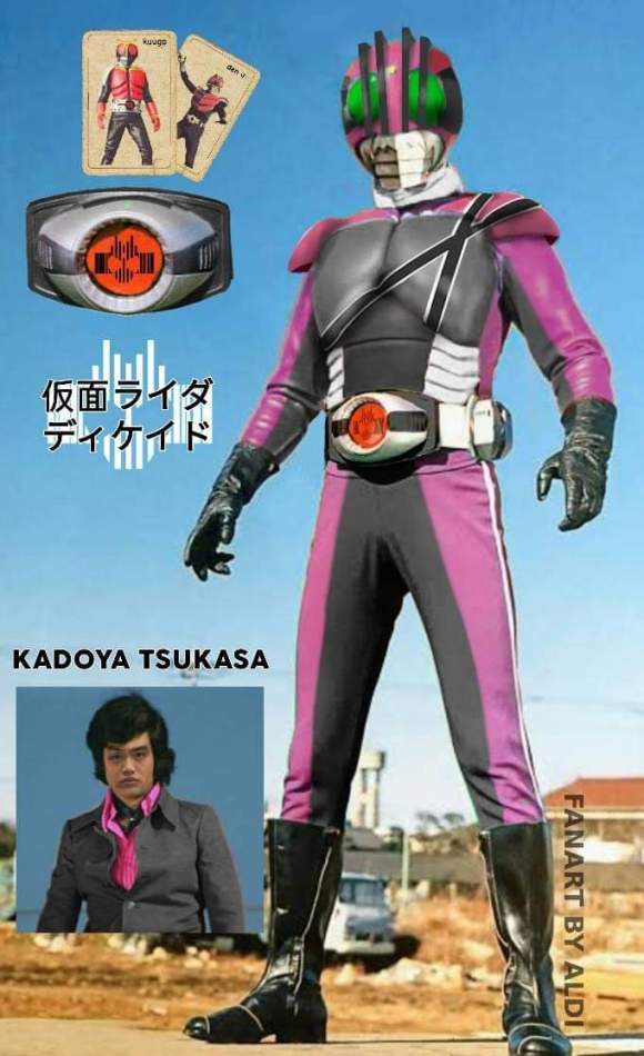 假面骑士帝骑假面骑士帝骑昭和化驾驭不住造型的门矢士颜值和神主不分