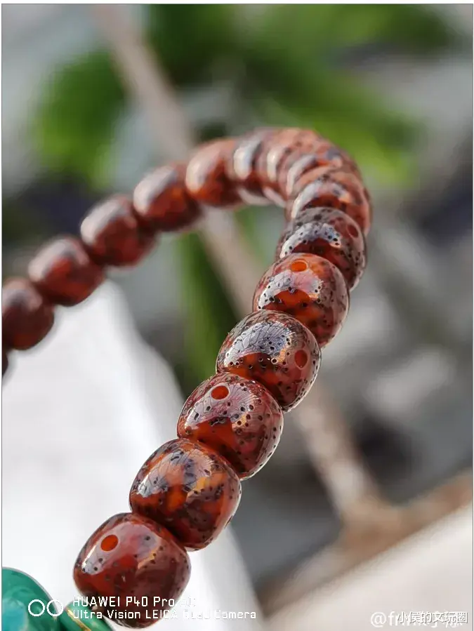 文玩|妥妥玉化红，盘了整个夏天，你的手串怎么样了？
