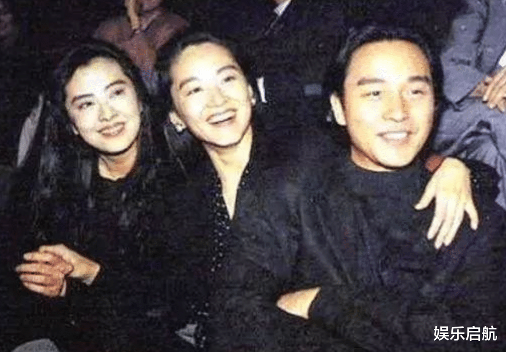 张国荣|霸王别姬庆功宴上,张国荣指着一个男人吼道:在敢打她要你好看