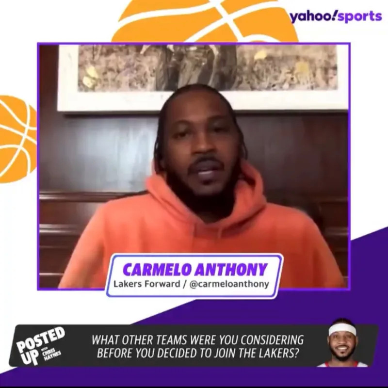 那些你很冒险的梦|安东尼谈休赛期下家的选择，除了湖人还有这三支球队