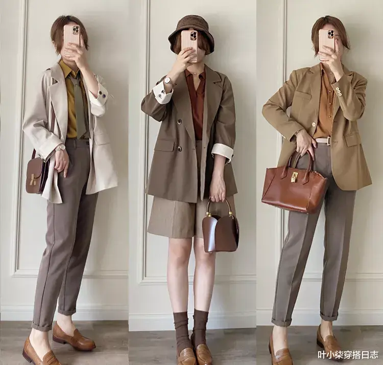 叶小柒穿搭日志|40+女生秋季怎么穿？教你用简单的基础款，打造减龄的时髦造型