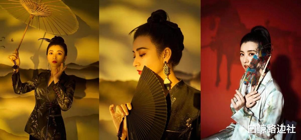 发型 38岁沈眉庄变装翻车？一身绿色显圆润，留葫芦娃同款发型像老10岁