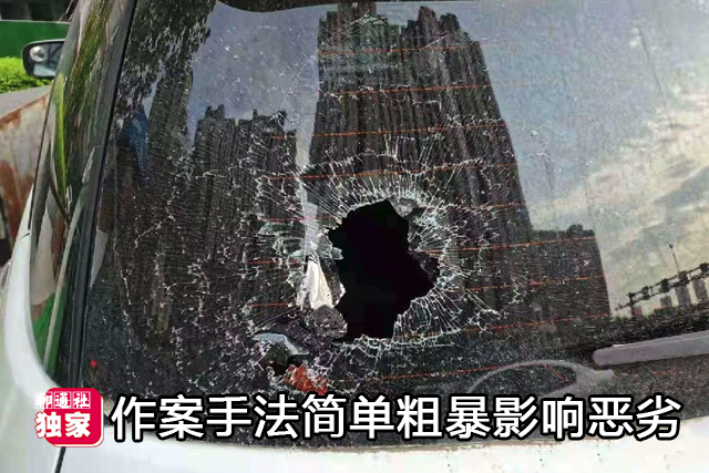 聊通社 山东济南，外卖小哥不满现状，连砸10辆私家车，家庭状况令人叹息