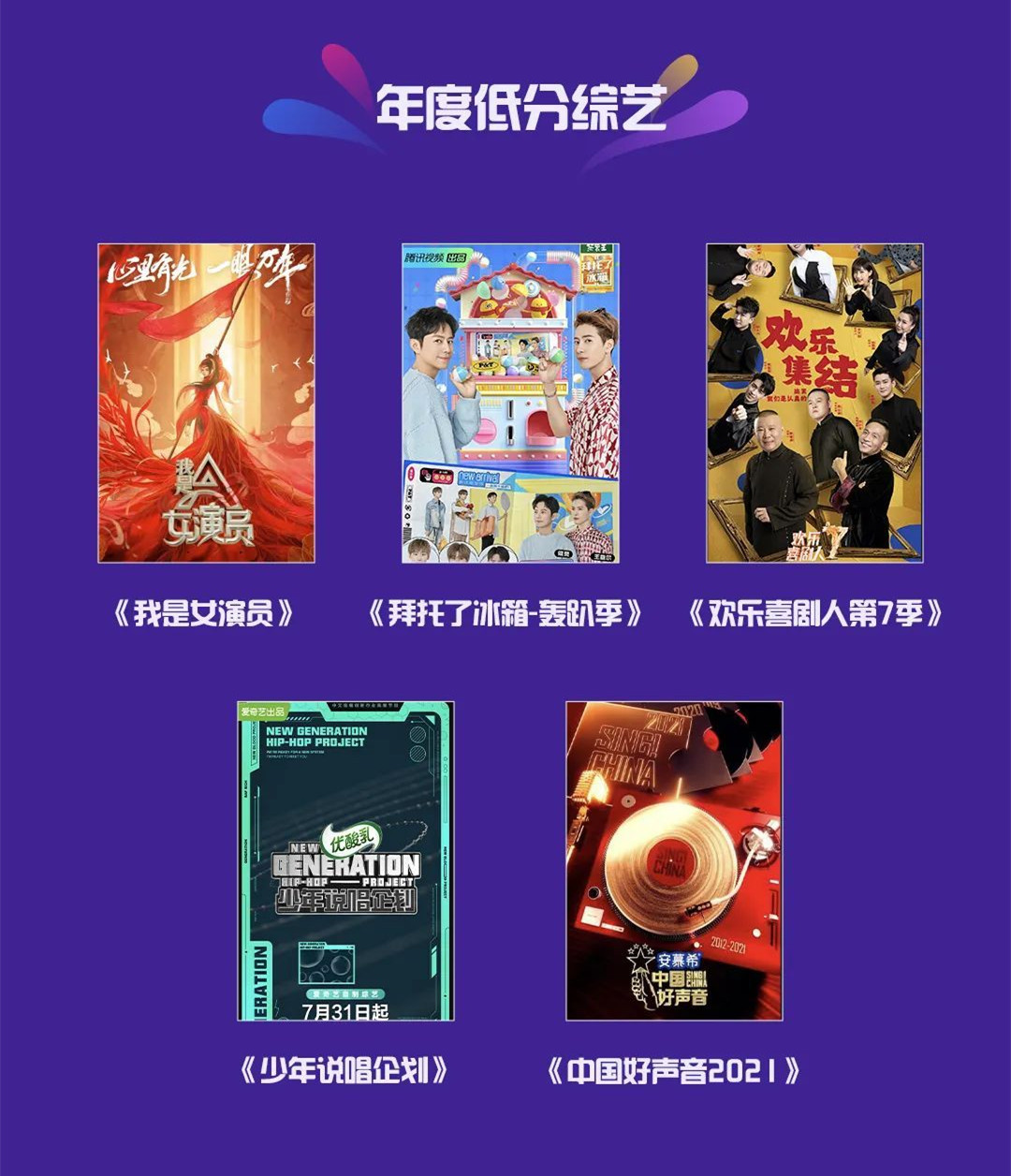 芒果台|凤凰网评年度综艺：李诞两个综艺上榜，王一博和张艺兴为流量争光