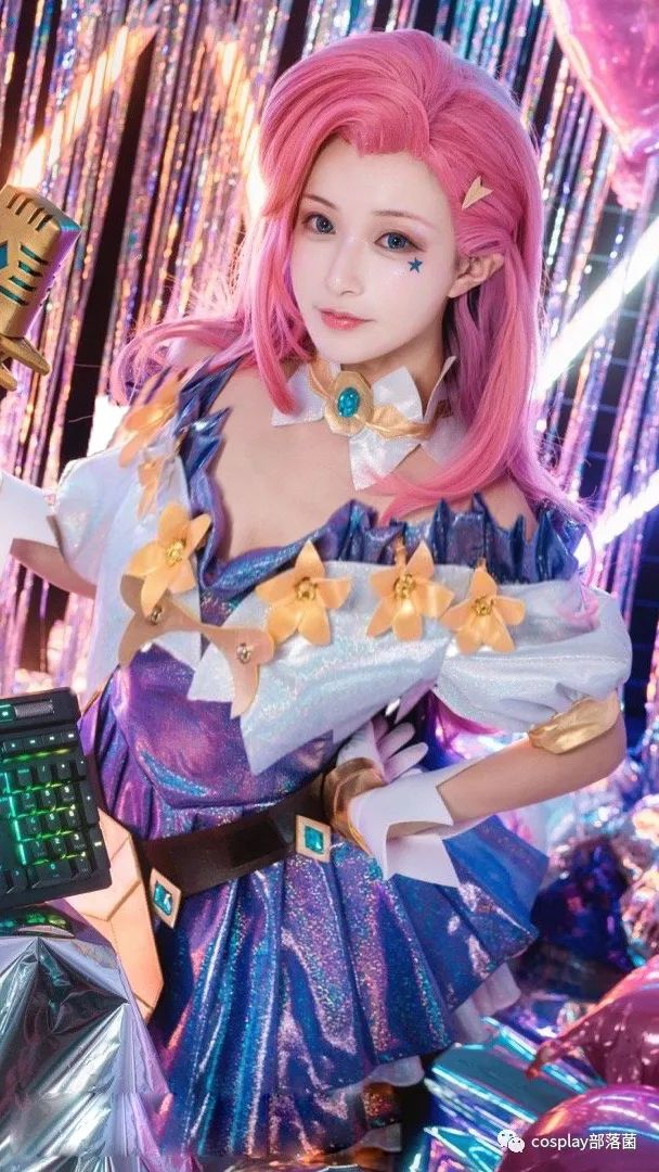 |cos：星籁歌姬萨勒芬妮cos正片@鬼舞