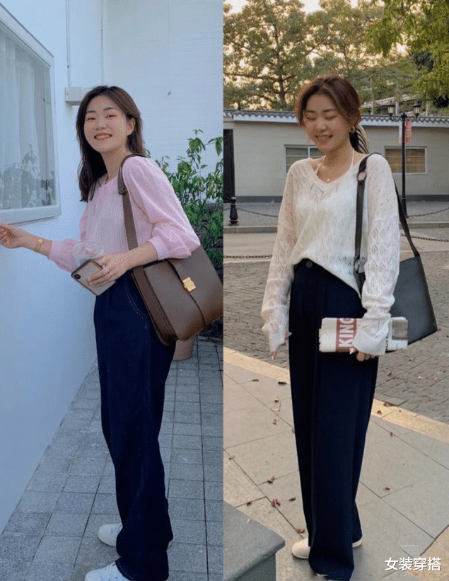 女装穿搭|胖女人秋天穿什么衣服好看显瘦