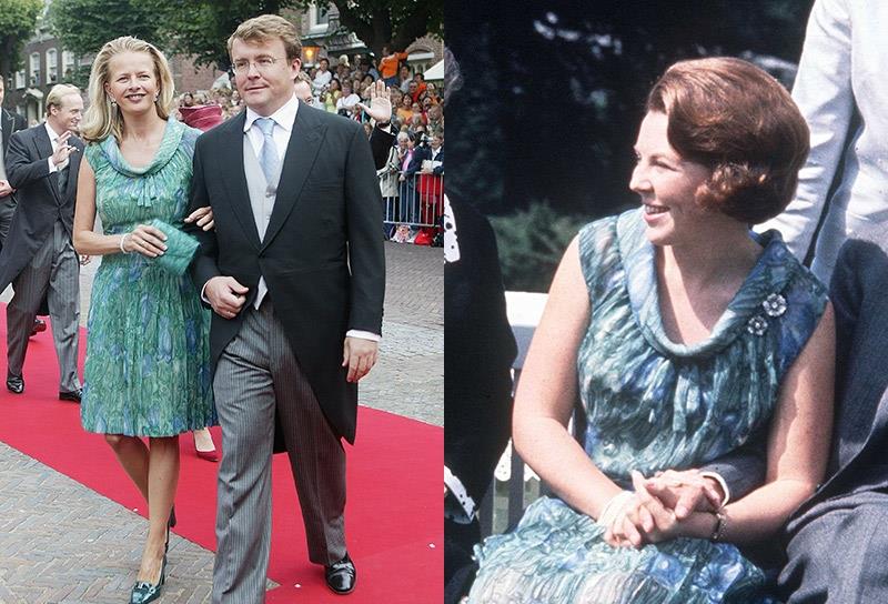 欧美时尚前线|欧洲王室的公主们纷纷穿起母亲的旧衣服,妈妈的衣橱充满惊喜