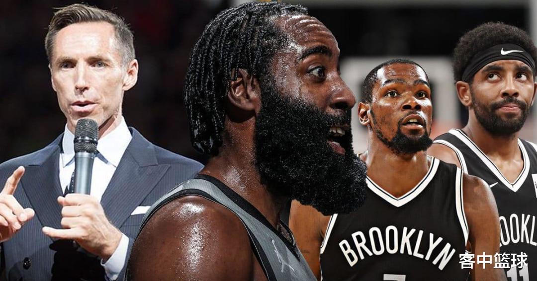 詹姆斯·哈登|杜兰特不在,我必须顶上!哈登已成篮网老大?纳什回答过于直接