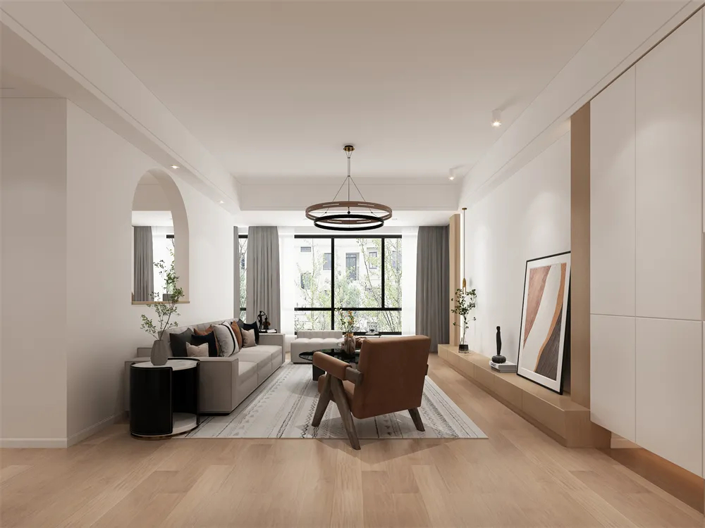 【鲁班装饰】龙熙一号139㎡北欧风格,有格调的设计