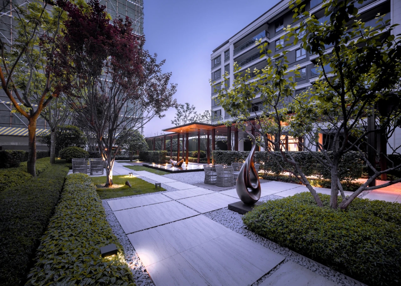 |流行的现代风格庭院，简约不简单