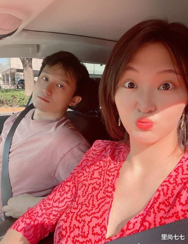 孕期|惠若琪夫妇出游，产后2月首晒全身照变性感，矮她半头的老公好累