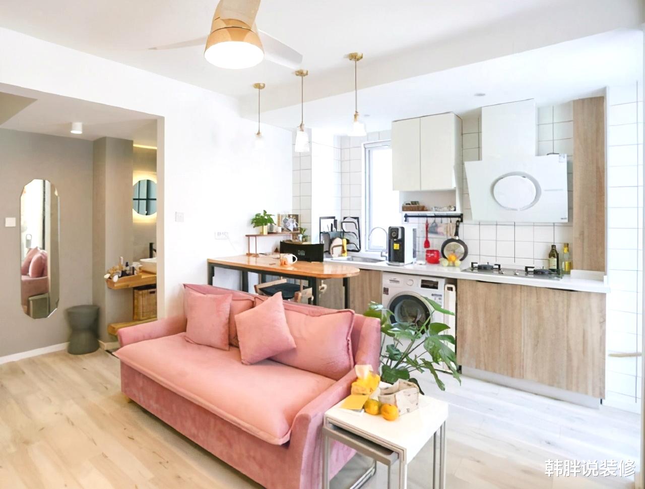 |32岁买了第一套房子,45㎡单身公寓,麻雀虽小五脏俱全,知足了