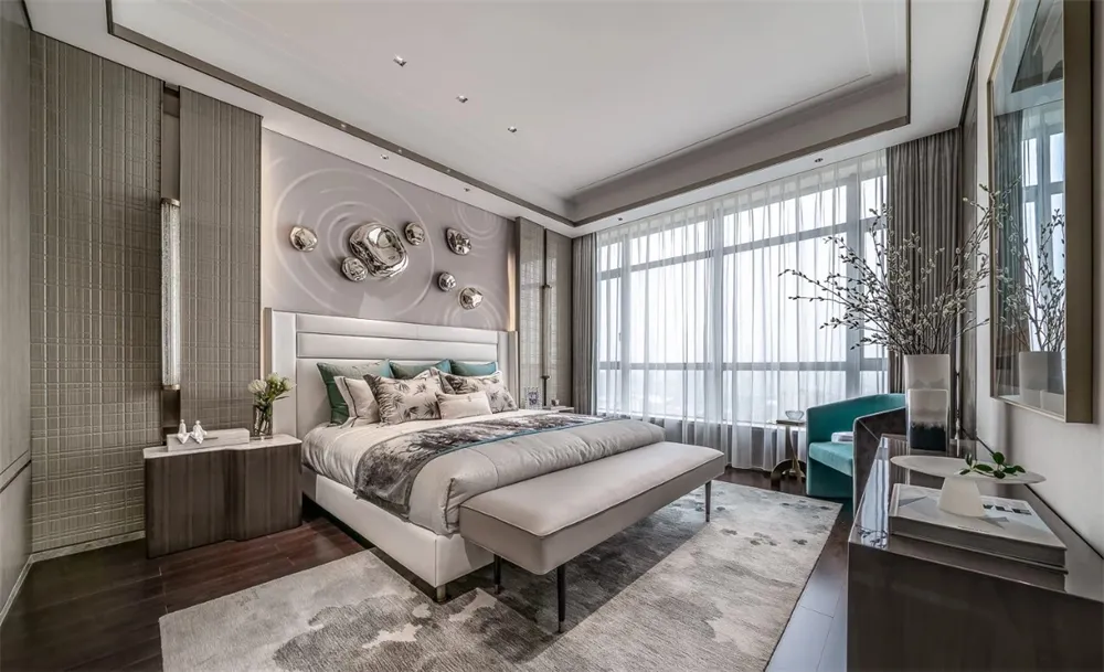 【鲁班装饰】招商雍和府120㎡新中式，松烟入墨