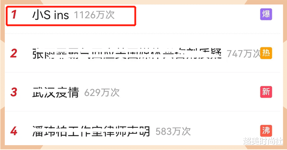 超美时尚社|小S因言行不当口碑崩塌！代言纷纷解约，女儿时尚资源也受影响