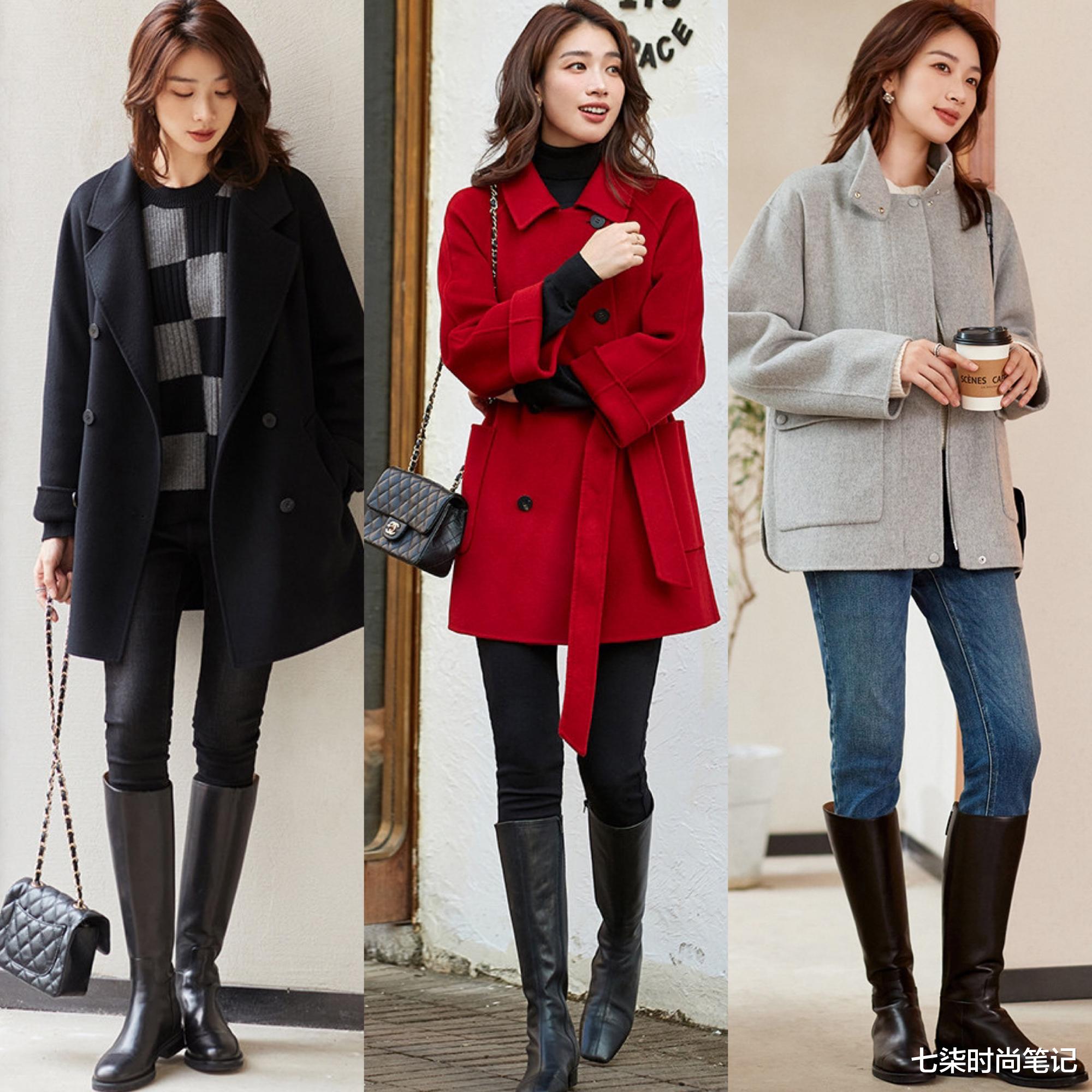 七柒时尚笔记 6个搭配思路,24套穿搭示范,秋冬就要穿得又暖又美