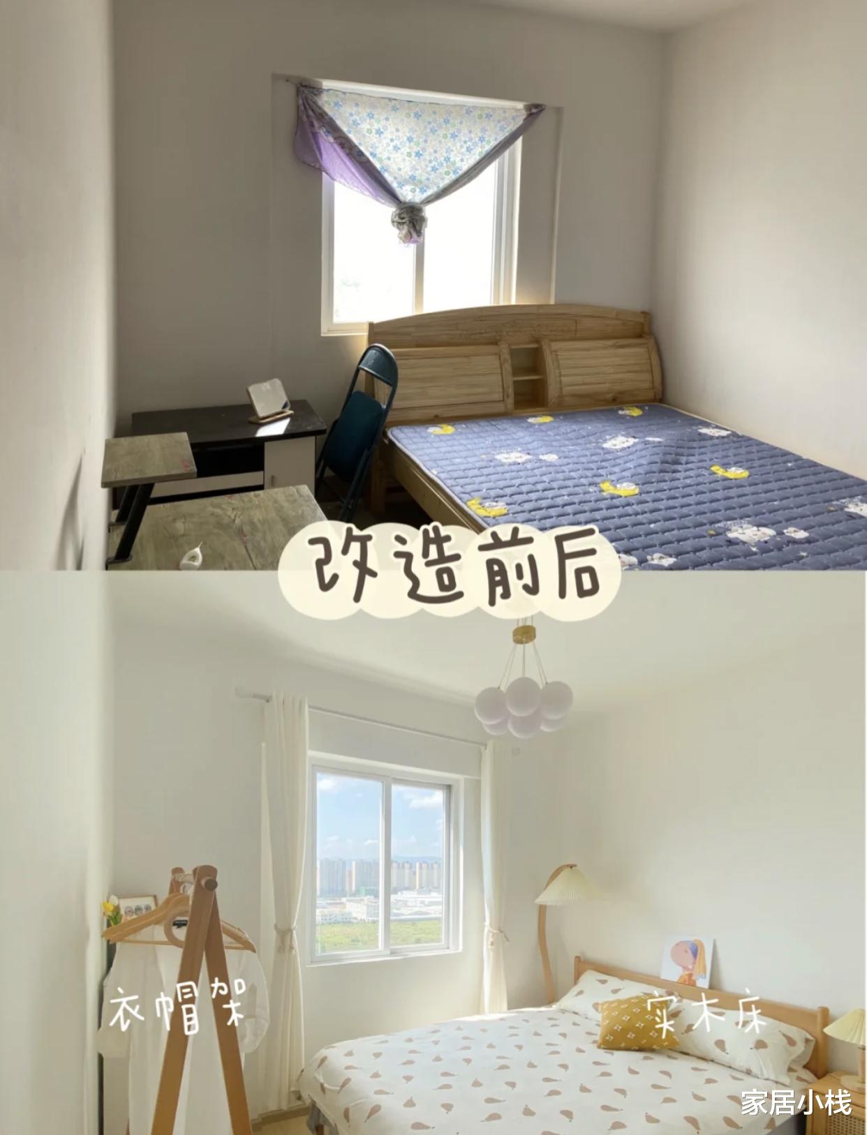 她坚持装修改造,从简陋到原木风,前后差别太大了