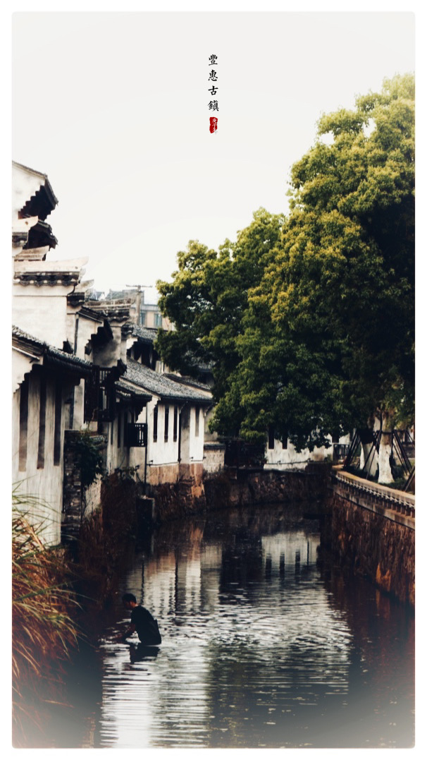 古镇 丰惠古镇——时间在江南烟雨中流逝