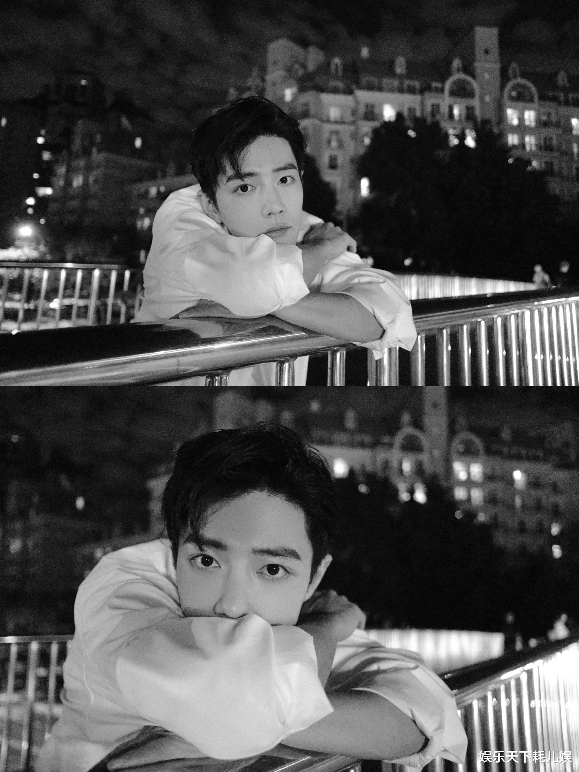 肖战|肖战抵达杭州演《如梦》，工作室发肖战版《天桥故事》，粉丝卷铺盖到天桥打地铺