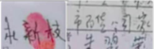  错换人生案：朱翠荣的签名是伪造的，郭希志的签名是不是伪造的呢