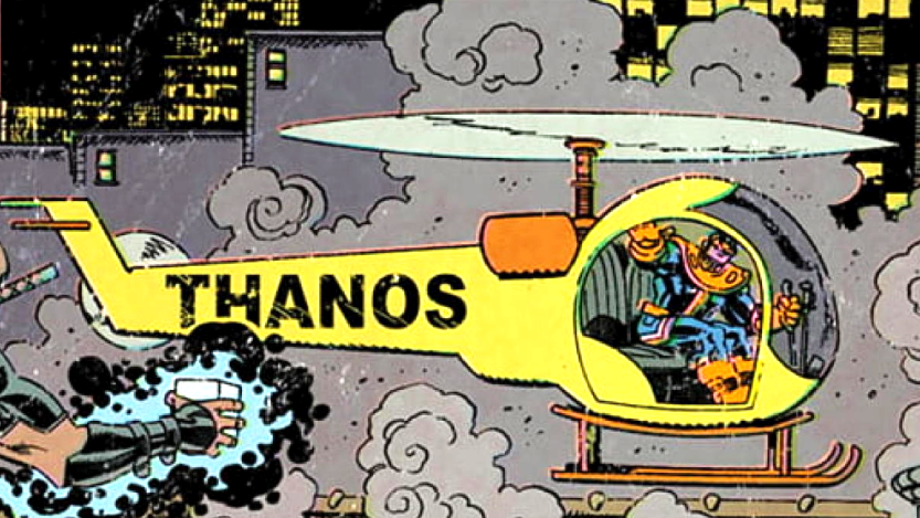 灭霸|漫威十大另类交通工具,灭霸直升机不算最尴尬!