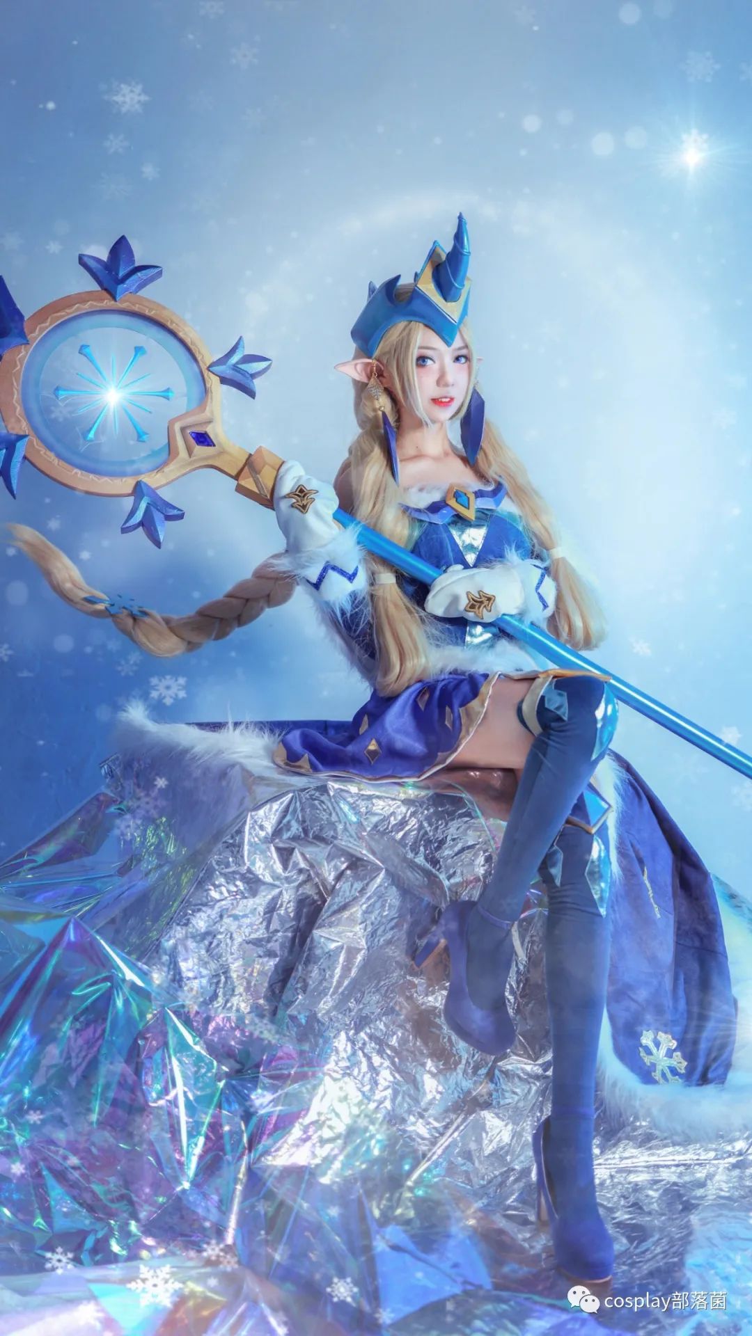 |cos：英雄联盟索拉卡cos正片@安可可子