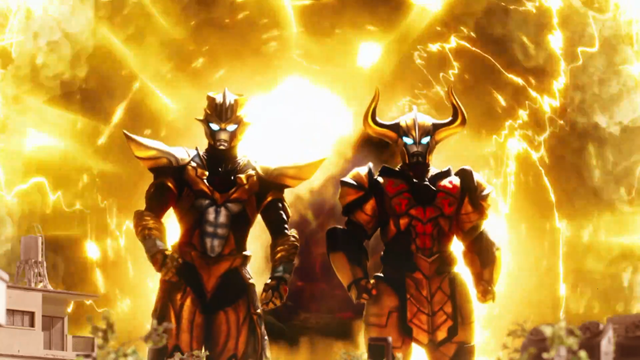 直撞的究极生命体 , 将魔爪伸向了至少三千万岁的老战士特利迦奥特曼