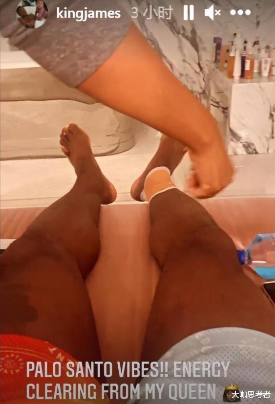 勒布朗·詹姆斯|詹姆斯养伤时都干什么？纹身，秀恩爱，晒高科技，生活太潇洒