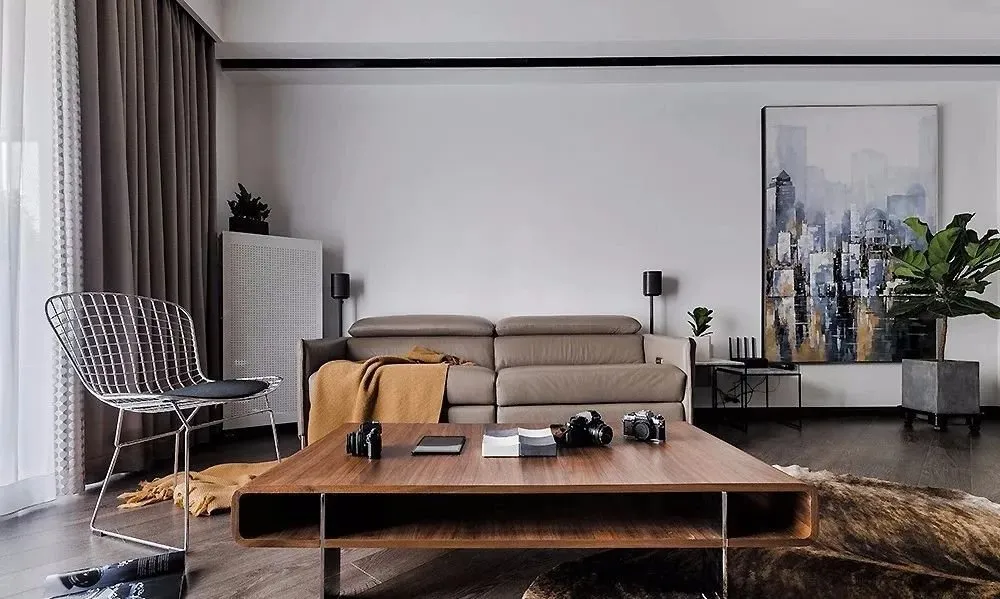 老年小妙招|153㎡工业风案例,高级而有质感,收纳空间满满!