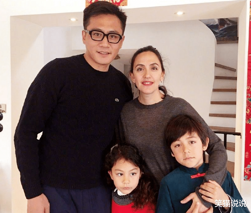 刘烨|刘烨晒全家福为妻子庆生好甜蜜，诺一近态曝光，11岁已高至父亲肩膀！