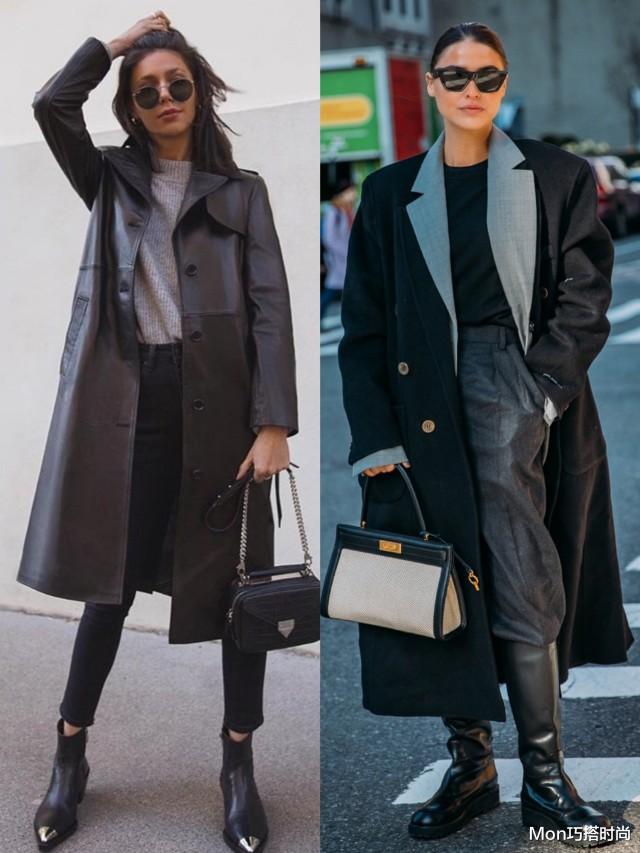 Mon巧搭时尚|早秋最时髦的配色：“浅灰+深灰”，气质高级，谁看了不说一声绝
