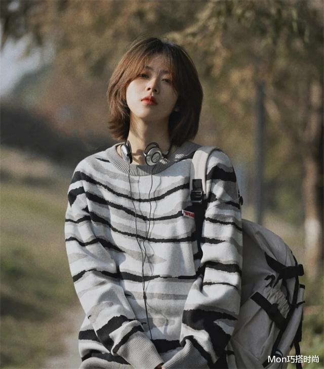 穿衣搭配 果然，能剪短发的女生都具备这3点，不是脸小就可以，快看你有吗