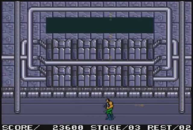 魂斗罗|《魂斗罗》传说中的水下八关,是真实存在的,只是FC版本没有!