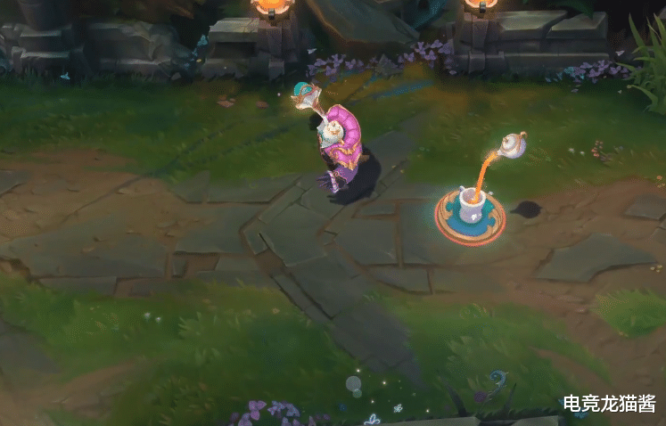 粉色|LOL皮肤画风突变？咖啡甜心系列上线，格温变成“双马尾女仆”！