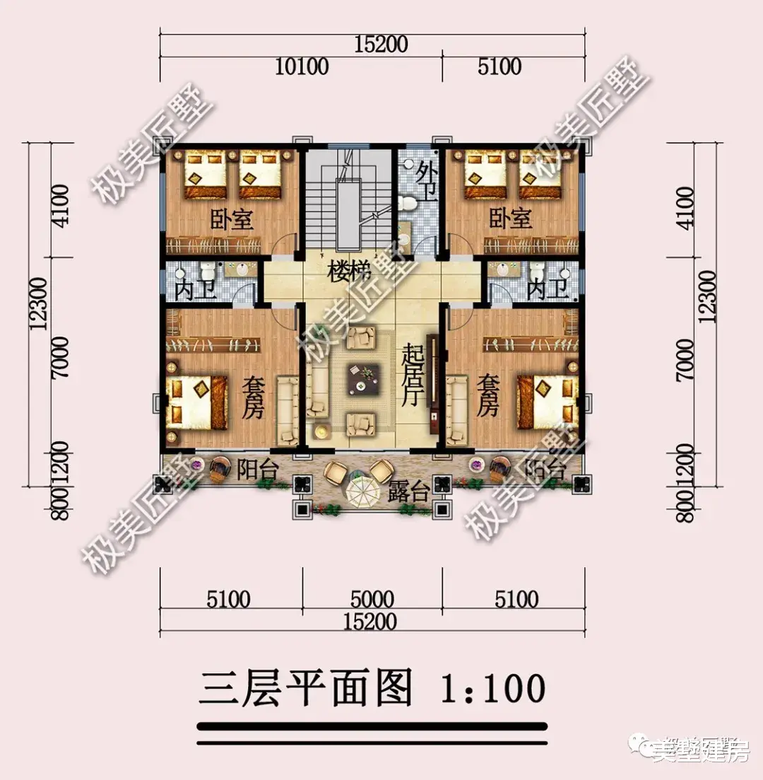 四层欧式豪华别墅,建一栋全村羡慕!