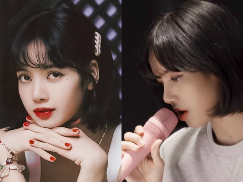 短发|有一种美叫“Lisa的短发”，时而性感，时而很可爱！