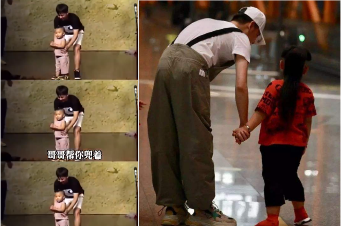 郭德纲|郭德纲6岁儿子沙发上玩游戏！穿秋衣身上肉嘟嘟，手腕金镯子吸睛