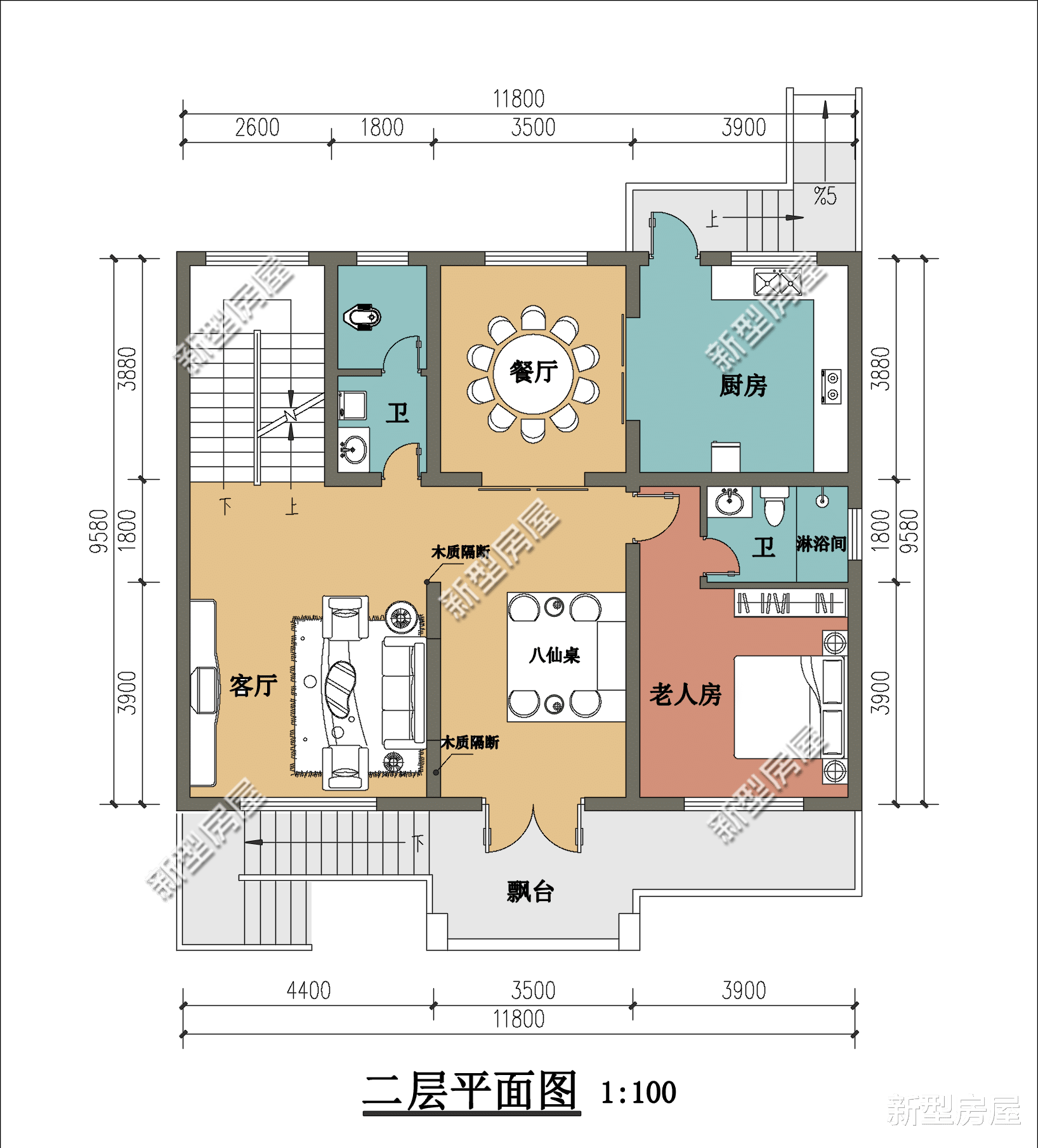 农村宅基地|有一块宽12米，进深10米，共120平方的农村宅基地，该怎么设计？