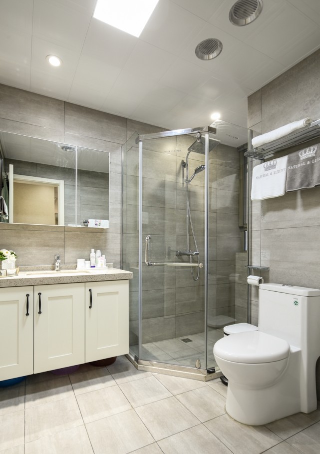 |97平美式小三房设计，餐厅小巧精致，美式情调尽显