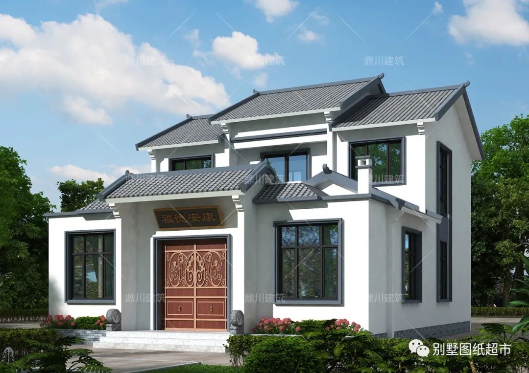 9款大美中式合院,每1㎡都惊艳到骨子里,引领2022年建房新风潮