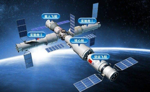 国际空间站 夜空中最亮的星——中国空间站