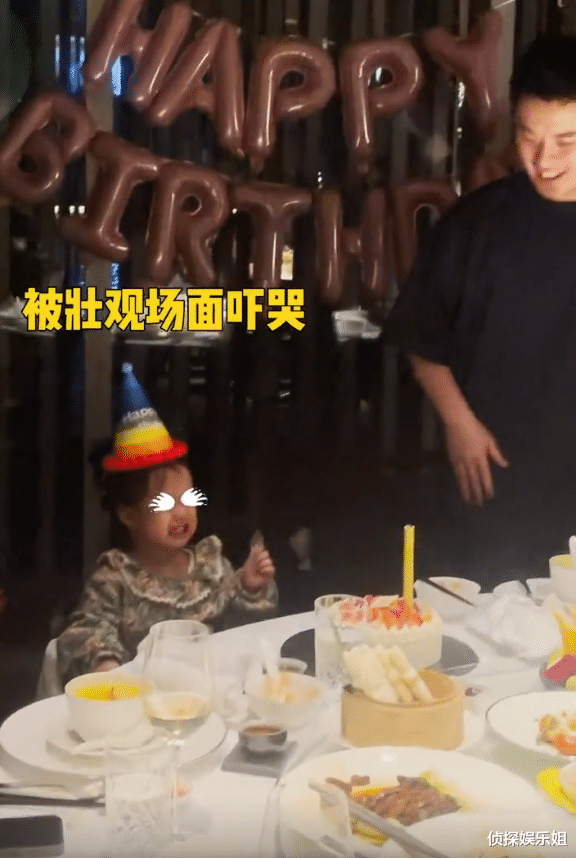 陈赫|陈赫晒父女合照为小儿女庆生，安安和妹妹长势喜人，张子萱未出镜