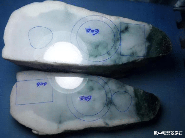 翡翠|少女稀里糊涂花2万买下一块吐司形状的原石，七刀下去竟出了一筐手镯