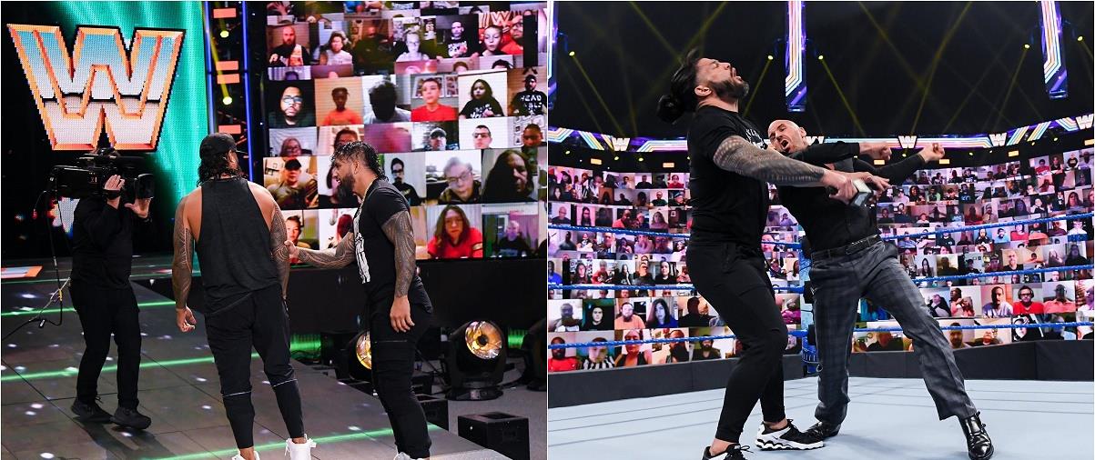 萨摩耶犬|WWE五国哥强势剑指环球冠军，萨摩亚部落惨遭团灭！