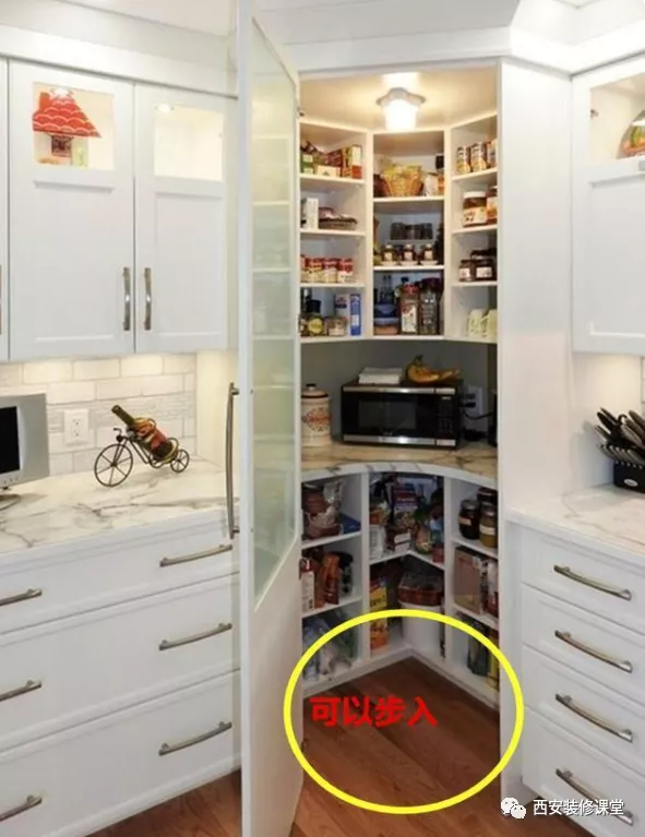 厨房收纳大全之夹角利用,超全总结