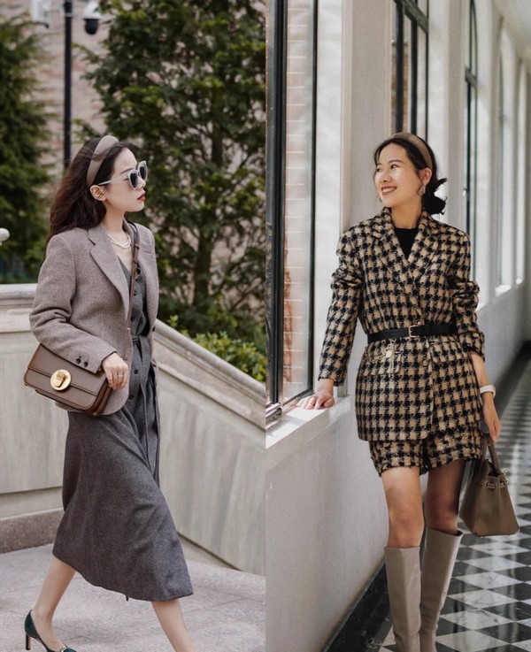 穿衣搭配|适合职场女性的优雅穿搭范本,干练气质又时尚,照着穿准没错