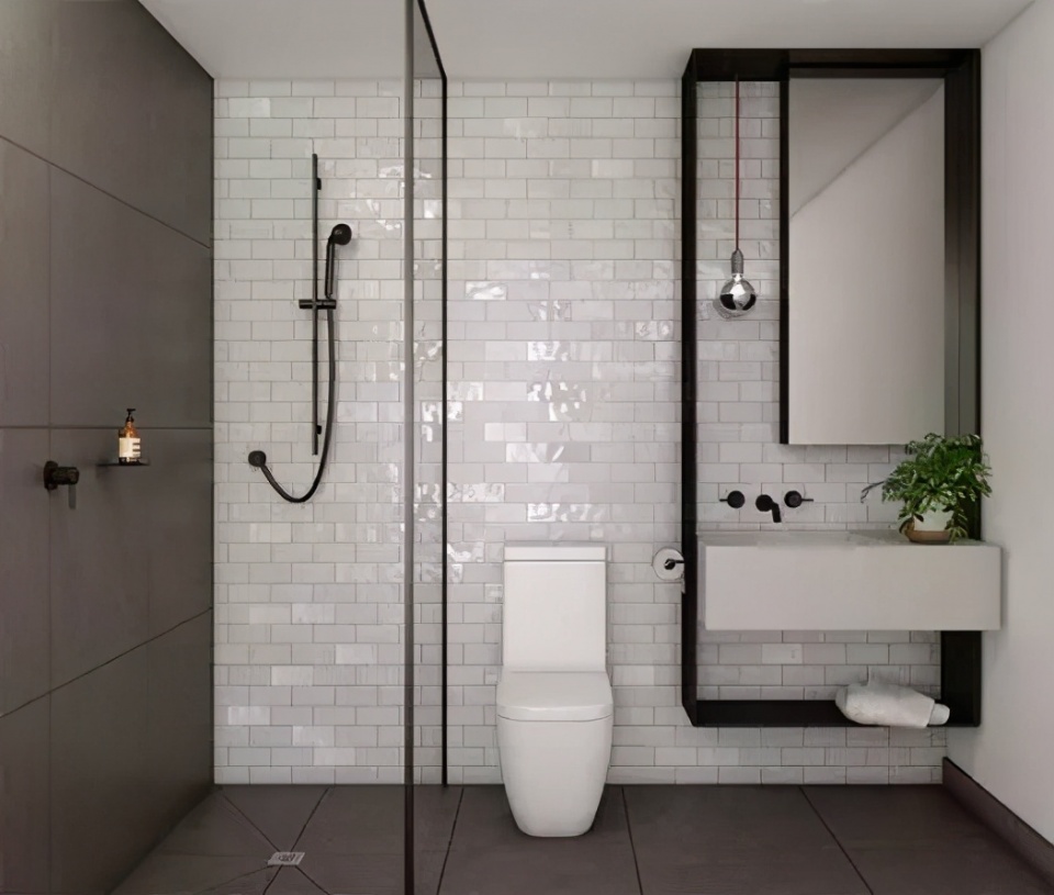 现在干湿分离的设计已经落伍了，卫生间这样设计才是王道