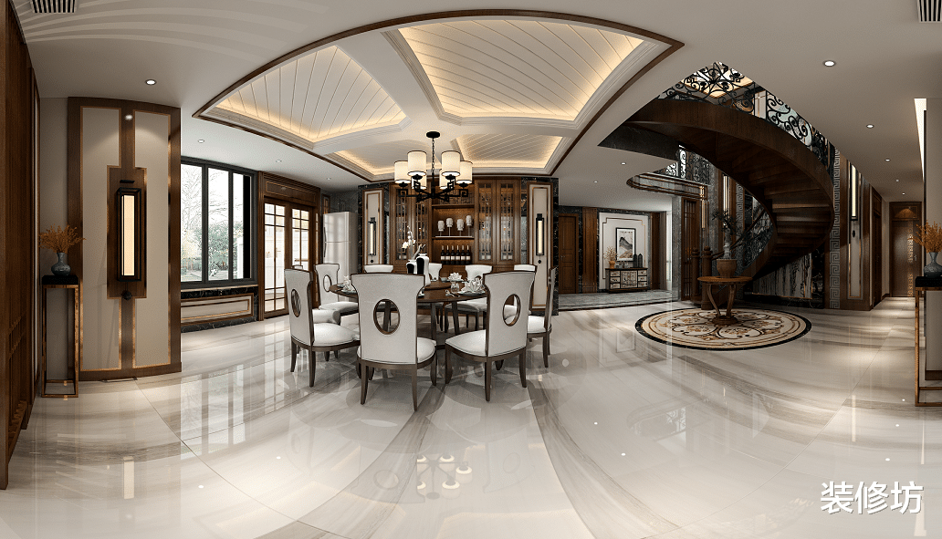 |含蓄内敛的新中式装修,尊重传统,又施之以创新,打造淡雅新中式