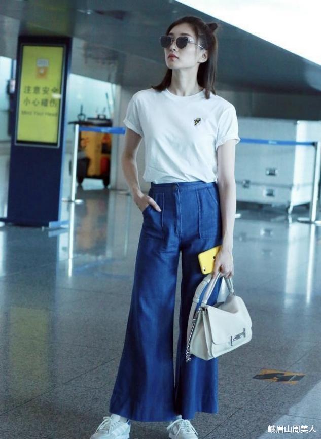 峨眉山周美人|?今夏穿阔腿裤，建议搭配这“2种”上衣！时髦又好看，回头率超高