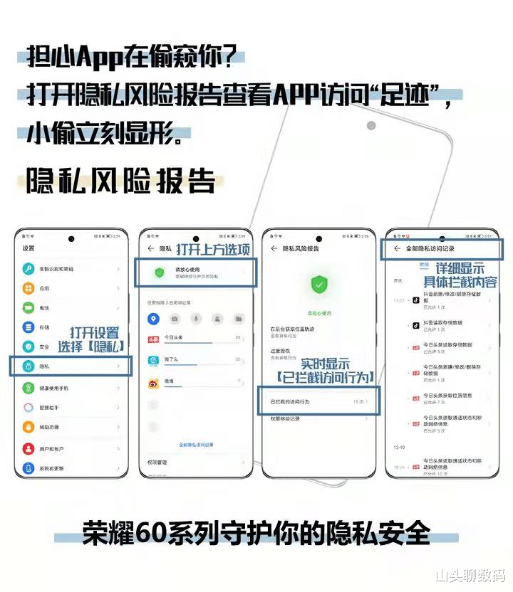 荣耀|获央视认可！荣耀60 Magic UI 5.0全面守护你的信息安全